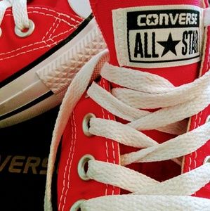 ❤Red Converse❤